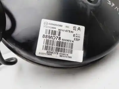 Second-hand car spare part brake servo for citroen c4 lim. seduction oem iam references 9674747580