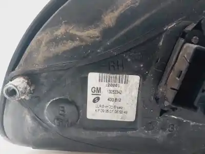 Second-hand car spare part right rearview mirror for opel astra gtc enjoy oem iam references 13253342