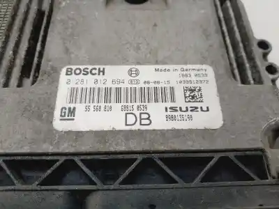 Second-hand car spare part ecu engine control for opel astra gtc enjoy oem iam references 55560810  