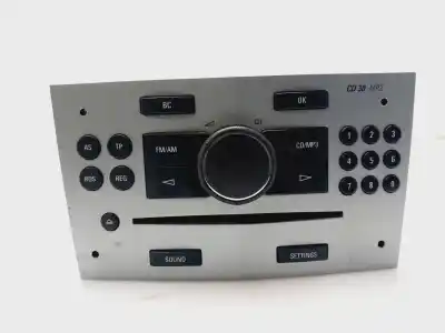 Peça sobressalente para automóvel em segunda mão sistema de áudio / rádio cd por opel zafira b edition ´´111 jahre´´ referências oem iam 13289932