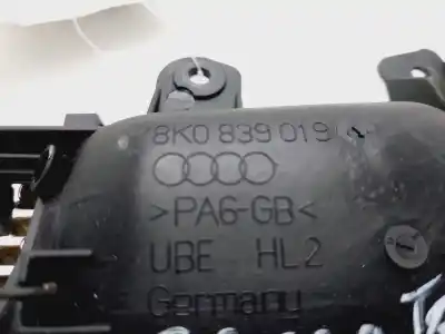 Автозапчастина б/у ліва задня внутрішня ручка для audi a4 avant (8k5) (2008) básico посилання на oem iam 8k0839019  