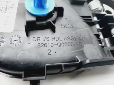 Second-hand car spare part interior left rear handle for hyundai i20 (bc3) slx 84 cv / 62 kw oem iam references 82610q0000