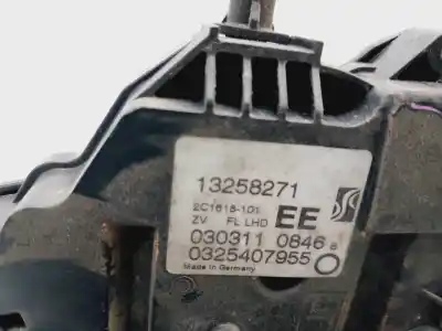 Second-hand car spare part left front door lock for opel corsa d essentia oem iam references 13258271