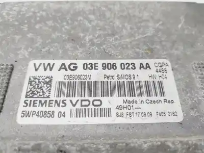 Second-hand car spare part ECU ENGINE CONTROL for SEAT IBIZA IV (6J5, 6P1)  OEM IAM references 03E906023AA  
