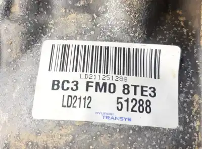 Second-hand car spare part gearbox for hyundai i20 (bc3) slx 84 cv / 62 kw oem iam references bc3 fm0 8te3  5 marcha