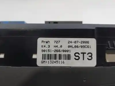 İkinci el araba yedek parçası iklim kontrolü için opel astra gtc enjoy oem iam referansları 13245116  