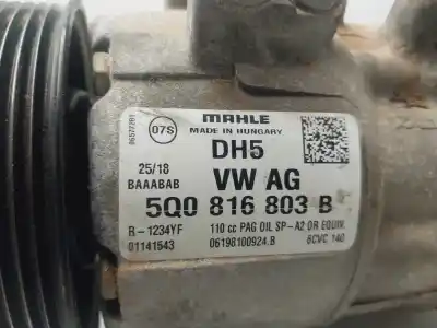 Автозапчасти б/у компрессор кондиционера воздуха за seat leon (5f1) fr ссылки oem iam 5q0816803b  