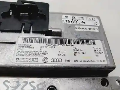 Автозапчасти б/у многофункциональный дисплей за audi q7 (4l) 3.0 tdi ссылки oem iam 4f0919603b  