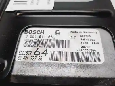 Автозапчасти б/у блок управления двигателем за peugeot 307 break / sw (s1) sw pack ссылки oem iam 9647472780  