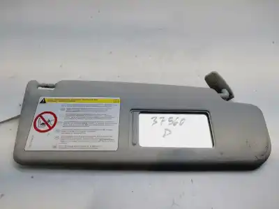 Peça sobressalente para automóvel em segunda mão para-sol direito por skoda yeti (5l) 2.0 tdi referências oem iam 1z0010689p