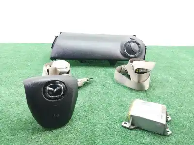 Автозапчастина б/у комплект подушки безпеки для mazda cx-7 (er) active посилання на oem iam eh62h21  