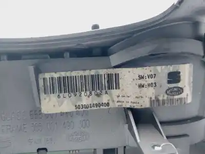 Peça sobressalente para automóvel em segunda mão quadrante por seat ibiza (6l1) reference referências oem iam 6l0920802a  