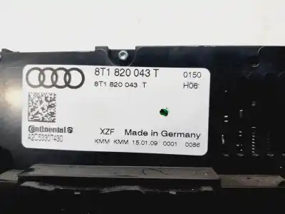 Автозапчасти б/у климат-контроль за audi a5 coupe (8t) 3.0 tdi quattro ссылки oem iam 8t1820043t  