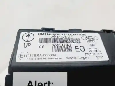 Second-hand car spare part electronic module for ford fiesta (ccn) trend oem iam references av1t15k600eg  
