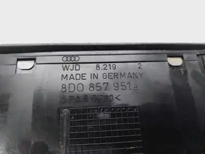Peça sobressalente para automóvel em segunda mão cinzeiro por audi a4 berlina (b5) 1.9 tdi referências oem iam 8d0857951b
