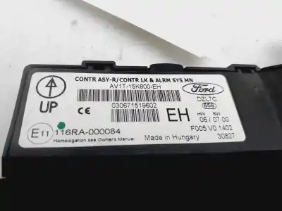 Second-hand car spare part fuse box unit for ford fiesta (ccn) trend oem iam references av1t15k600eh  