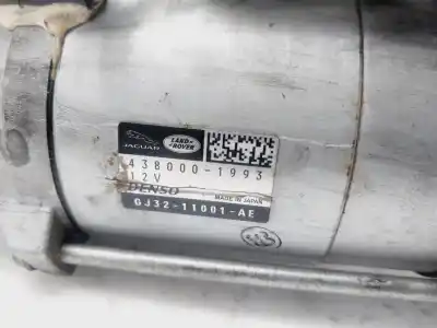 Peça sobressalente para automóvel em segunda mão motor de arranque por jaguar e-pace chequered flag awd 149 cv / 110 kw referências oem iam gj3211001ae  