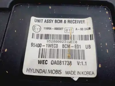 Second-hand car spare part electronic module for kia rio drive oem iam references 954001wec0  