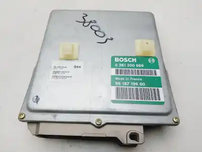 Second-hand car spare part ECU ENGINE CONTROL for PEUGEOT 405 BERLINA  OEM IAM references 9619719680  