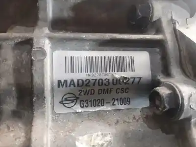 Автозапчастина б/у коробка передач для ssangyong rodius xdi посилання на oem iam mad270300277  5 velocidades