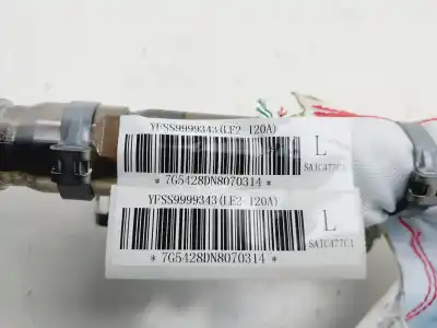 Автозапчасти б/у подушка безопасности передняя левая шторка безопасности за mg zs luxury 106 cv / 78 kw ссылки oem iam 1045409  