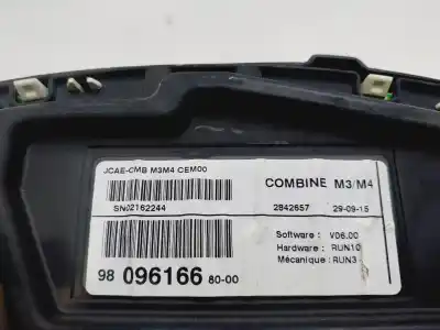 Автозапчастина б/у панель інструментів для citroen c-elysée exclusive посилання на oem iam 9809616680  