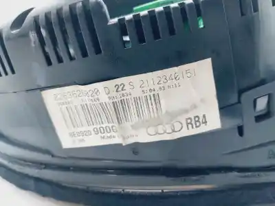 Автозапчасти б/у приборная доска за audi a4 b6 (8e2) 1.9 tdi ссылки oem iam 8e0920900g