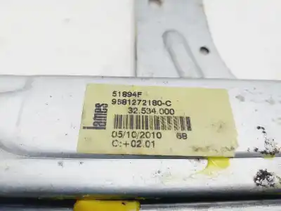 Автозапчасти б/у регулятор стекла заднего левого за citroen c3 picasso sx ссылки oem iam 9681272180c  