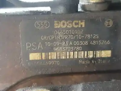 Second-hand car spare part complete engine for citroen c3 picasso sx oem iam references 9hz  