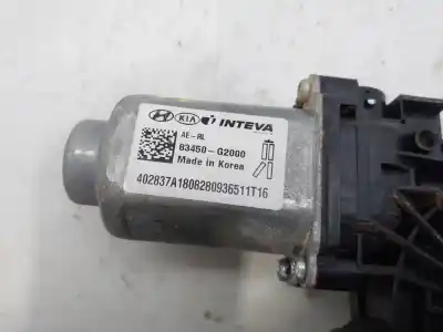 Peça sobressalente para automóvel em segunda mão motor elevador vidro traseiro esquerdo por hyundai ioniq klass electro referências oem iam 83450g2000