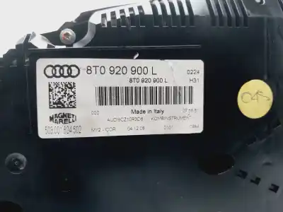 Автозапчастина б/у панель інструментів для audi a5 coupe (8t) 3.0 tdi quattro посилання на oem iam 8t0920900l  