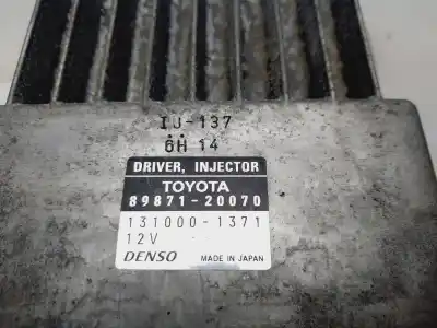 Pièce détachée automobile d'occasion unité de commande pompe d'injection pour lexus is200 (ds2/is2) 220d références oem iam 8987120070  