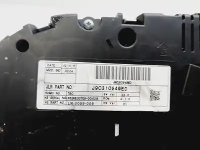 Second-hand car spare part dashboard for jaguar e-pace first edition 180 cv / 132 kw oem iam references j9c310849ed  