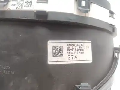 Peça sobressalente para automóvel em segunda mão quadrante por kia stonic (ybcuv) drive referências oem iam 94043h8740  