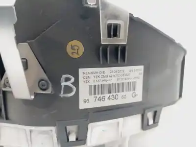 Peça sobressalente para automóvel em segunda mão quadrante por peugeot 208 active referências oem iam 9674643080  