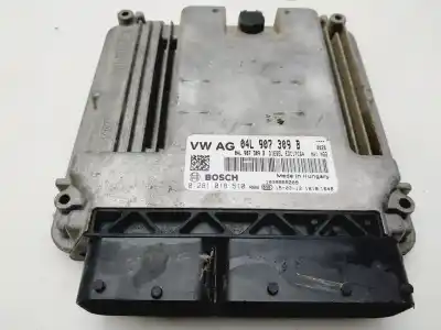 Автозапчасти б/у блок управления двигателем за seat leon (5f1) 1.6 tdi ссылки oem iam 04l907309b  
