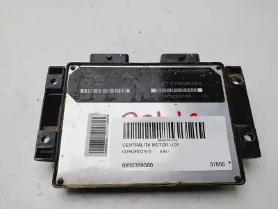Peça sobressalente para automóvel em segunda mão centralina de motor uce por citroen c15 d referências oem iam 9650359580  