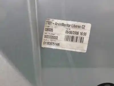 Peça sobressalente para automóvel em segunda mão ELEVADOR DE VIDROS TRASEIRO ESQUERDO por SKODA FABIA (6Y2/6Y3)  Referências OEM IAM 6Y0839655  