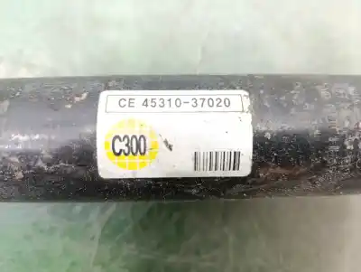 Second-hand car spare part right rear shock absorber for ssangyong korando amber 4x2 136 cv / 100 kw oem iam references 4531037020