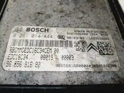 Second-hand car spare part ecu engine control for citroen nemo basis oem iam references 0281014444  