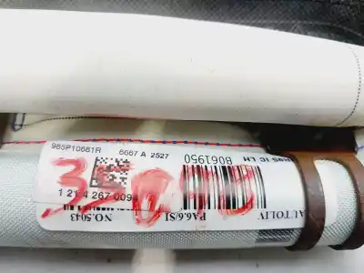 Peça sobressalente para automóvel em segunda mão airbag de cortina dianteiro esquerdo por renault scenic iii emotion referências oem iam 985p10681r
