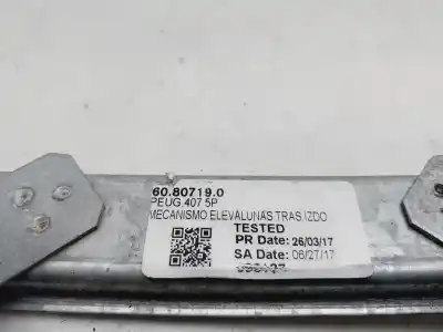 Pièce détachée automobile d'occasion léve glace arrière gauche pour peugeot 407 st confort références oem iam 9644893780  