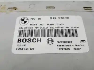 Second-hand car spare part electronic module for bmw serie 1 berlina (e81/e87) 116d oem iam references 66209225825  