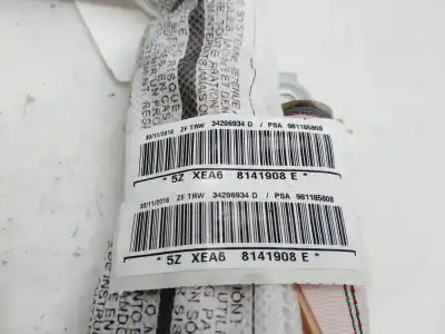 Peça sobressalente para automóvel em segunda mão airbag de cortina dianteiro esquerdo por citroen c3 feel referências oem iam 9811858080  