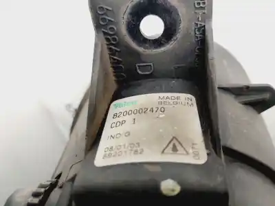 Автозапчасти б/у правая противотуманная фара за RENAULT CLIO II FASE II (B/CB0) Expression ссылки OEM IAM 8200002470  