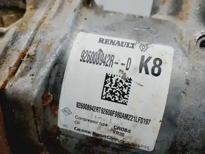 Second-hand car spare part air conditioning compressor for renault express advance 95 cv / 70 kw oem iam references 926008942r  