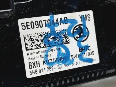 Автозапчастина б/у клімат-контроль для SKODA OCTAVIA COMBI (5E5) Ambition 110 CV / 81 KW Посилання на OEM IAM 5E0907044AB  