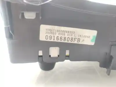 Second-hand car spare part dashboard for opel corsa c furgoneta/hatchback (x01) 1.7 di 16v (f08, w5l) oem iam references 09166808fb  