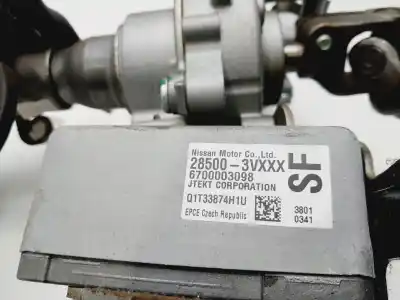 Second-hand car spare part steering column for nissan note acenta oem iam references 488103vv2a  