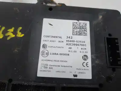 Second-hand car spare part electronic module for hyundai ioniq klass electro oem iam references 95400g2510  
